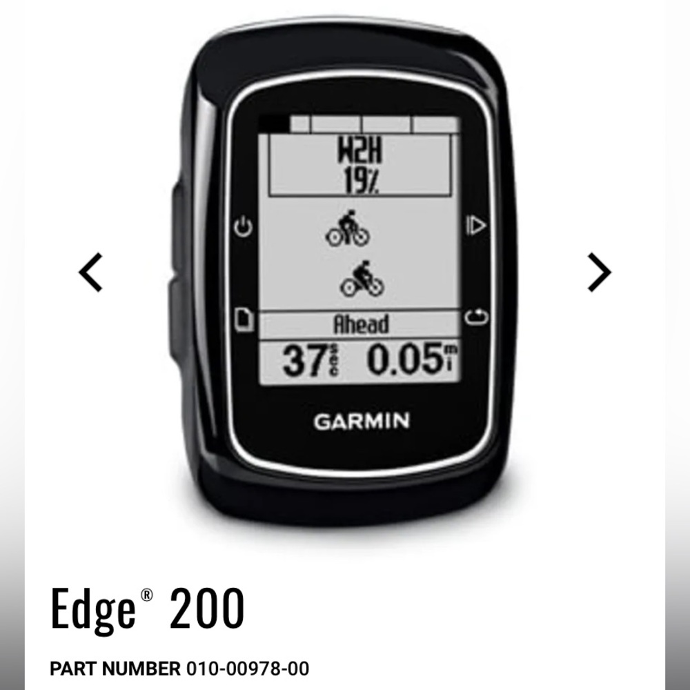 Garmin Edge 200 GPS in Black